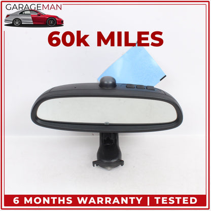 2014-2021 BMW i3 I01 Front Top Upper Windshield Windscreen Rear View Mirror OEM