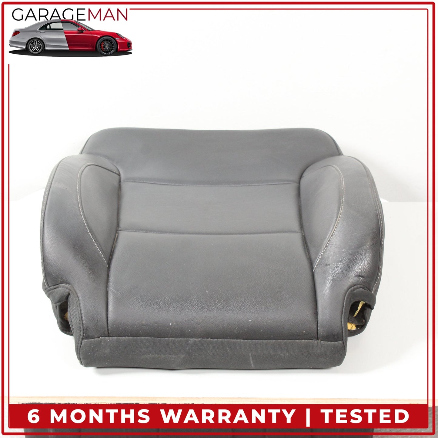2014-2019 Chevrolet Silverado 1500 Front Left Side Upper Seat Cushion Black OEM