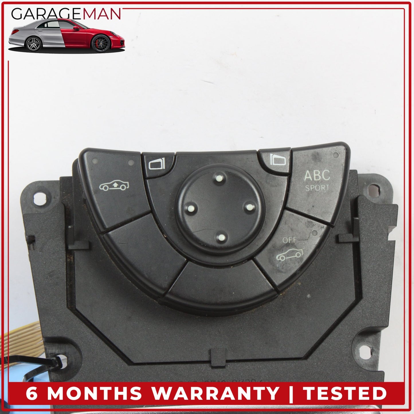 2007-2012 Mercedes R230 SL500 Convertible Top Roof ABC Mirror Control Switch OEM