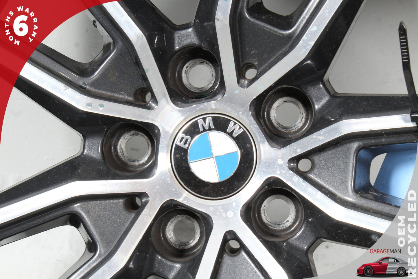 2019-2024 BMW 330i G20 Wheel Rim 18x7.5J ET25 w/ Tire Pressure Sensor 6883522