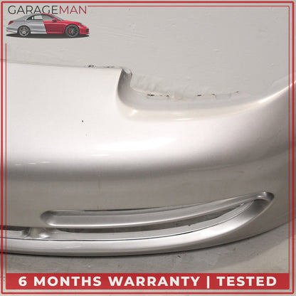 1999-2001 Porsche 911 Carrera 996 Front Bumper Cover Arctic Silver Metallic OEM