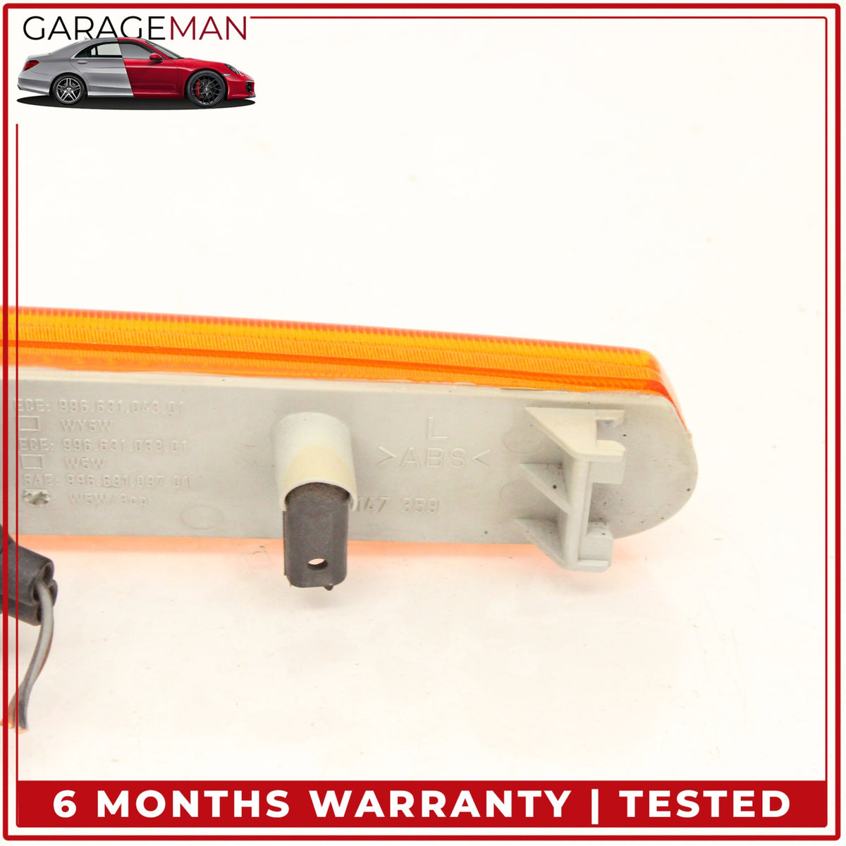 1997-2005 Porsche 911 Carrera 996 Front Left Side Marker Light 99663104301 OEM