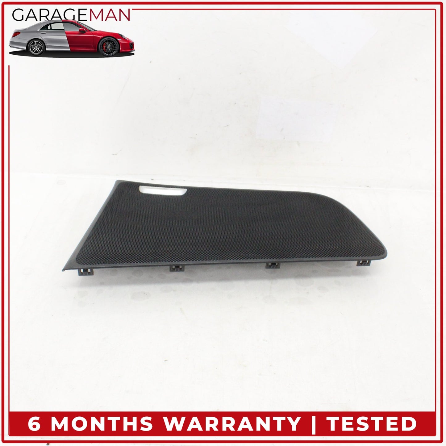 2014-2020 Mercedes W222 S550e Rear Deck Left and Right Speaker Cover Black OEM