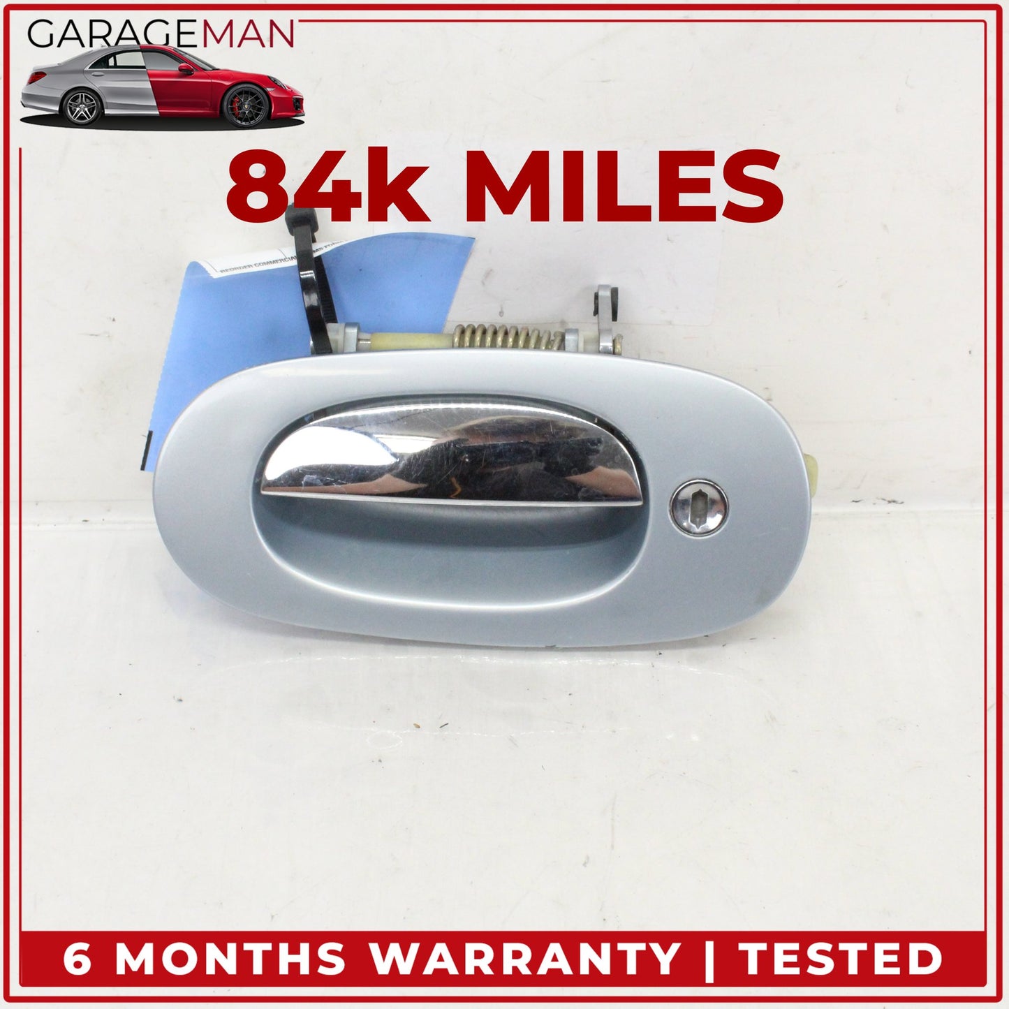 1997-2006 Jaguar XK8 Front Left Driver Side Exterior Door Handle Light Blue OEM