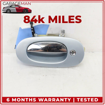 1997-2006 Jaguar XK8 Front Left Driver Side Exterior Door Handle Light Blue OEM