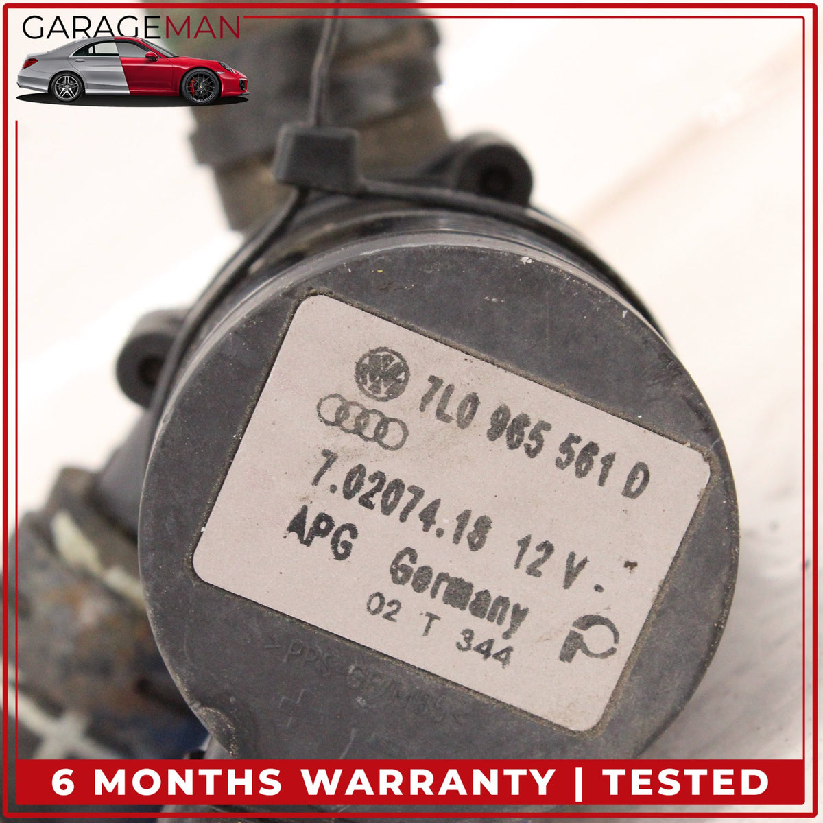 2003-2010 Porsche Cayenne 955 957 Engine Auxiliary Coolant Water Pump OEM