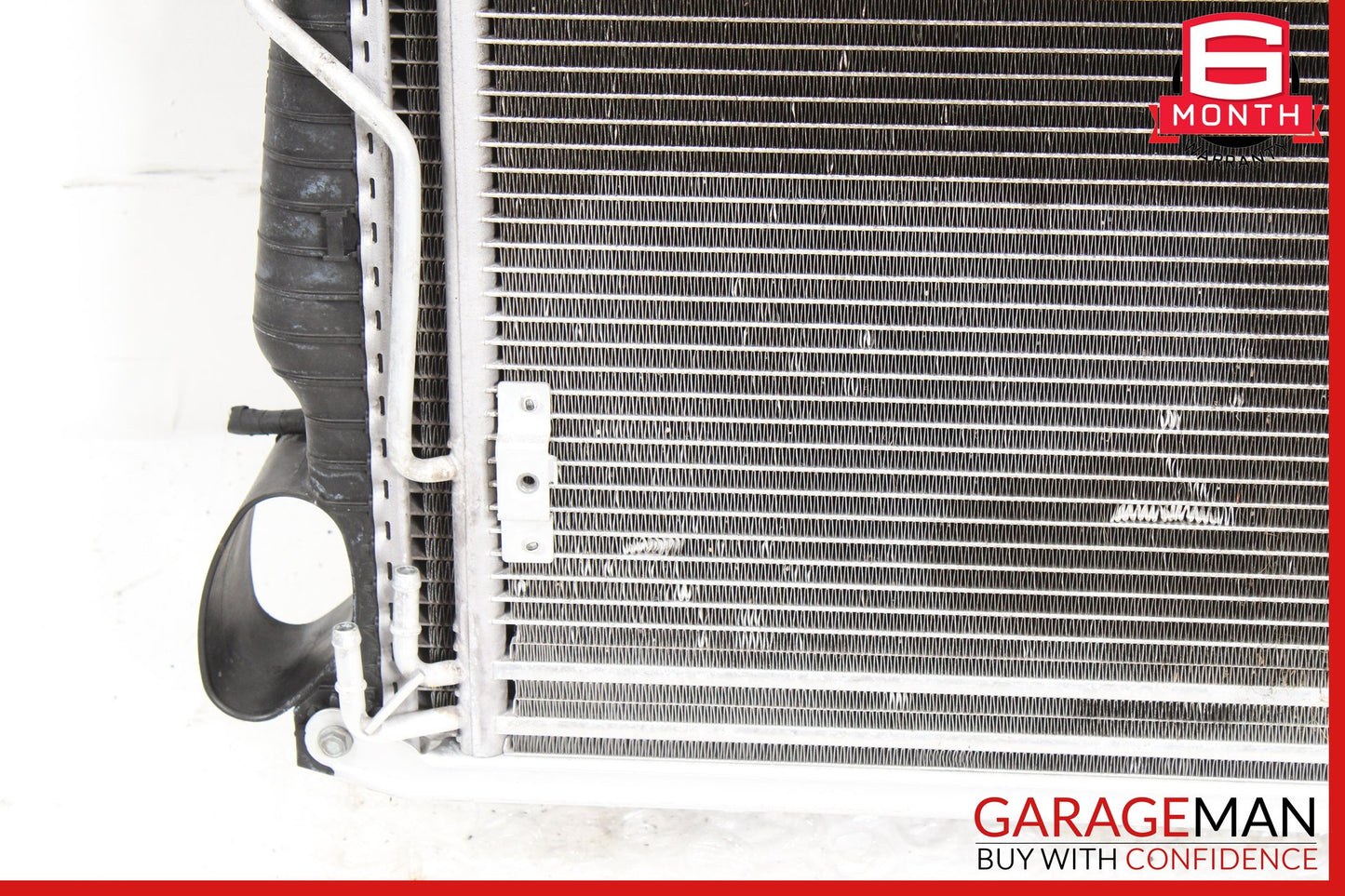 2003-2006 Mercedes R230 SL500 Engine Cooling Radiator AC A/C Condenser Assy OEM