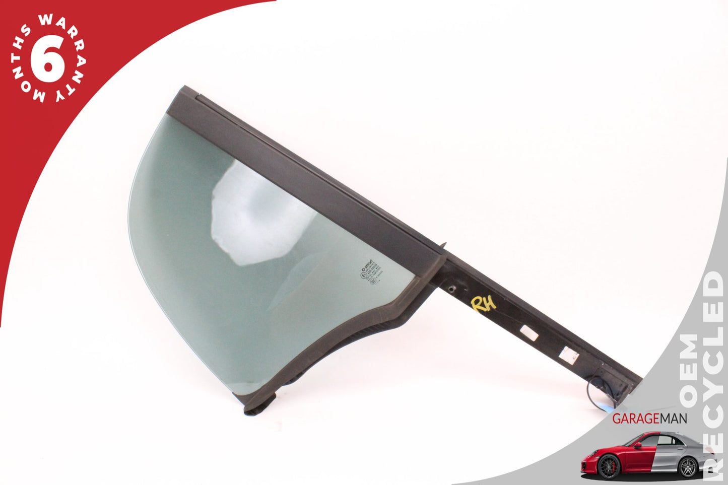 2008-2015 Smart Fortwo 451 Rear Right Side Quarter Window Glass 4517200257 OEM