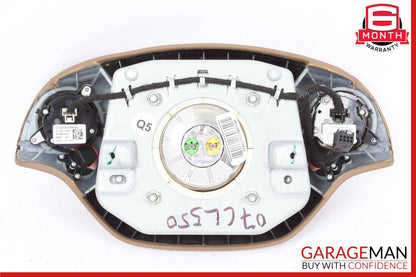 07-10 Mercedes W216 CL550 CL500 S550 Steering Wheel Airbag Air Bag Brown OEM