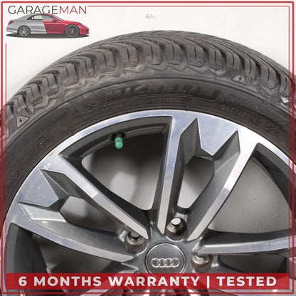 2017-2025 Audi A4 Allroad B9 Wheel Rim w/ Michelin Tire Set 7.5JX18H2 ET29 OEM