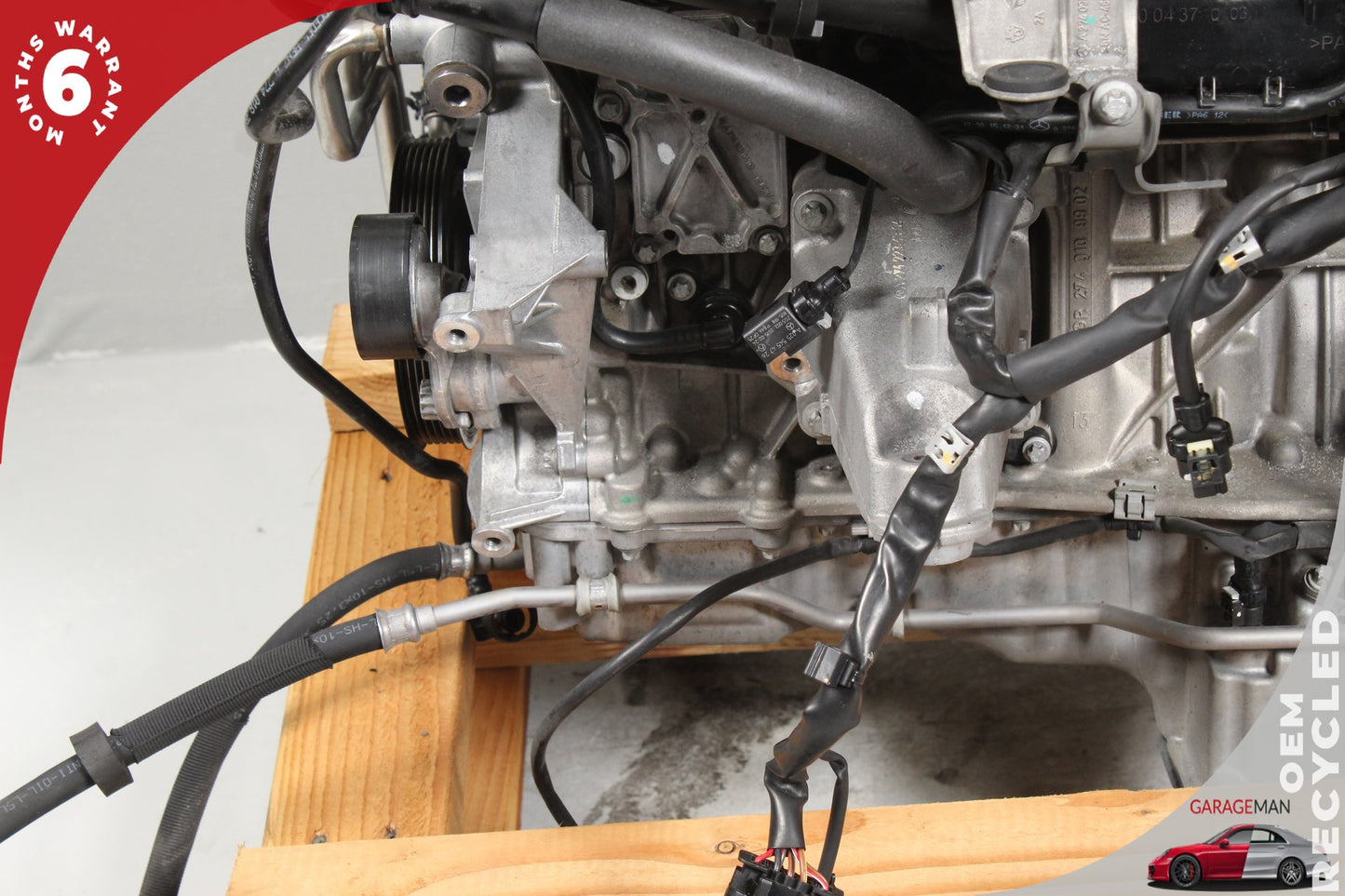 2015-2020 Mercedes-Benz W205 C300 RWD 2.0L Engine Motor Block Assembly 159K