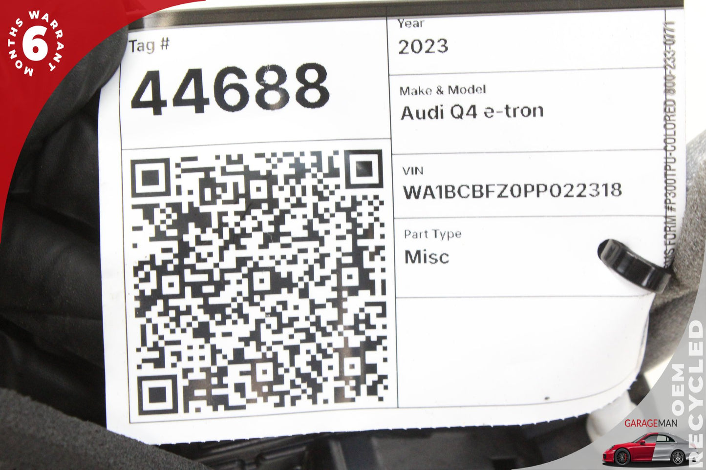 2022-2025 Audi Q4 E-Tron SUV Front Left Side Door Lock Actuator 5TB837015E OEM