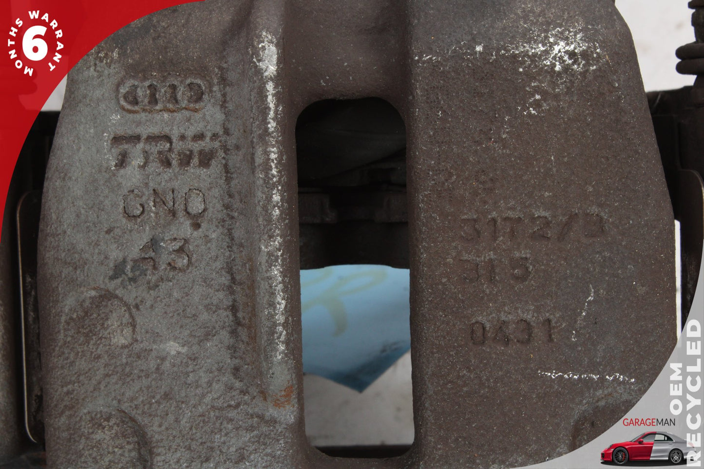 2012-2018 Audi A7 A6 Rear Left & Rear Right Side Brake Caliper Set TRW OEM