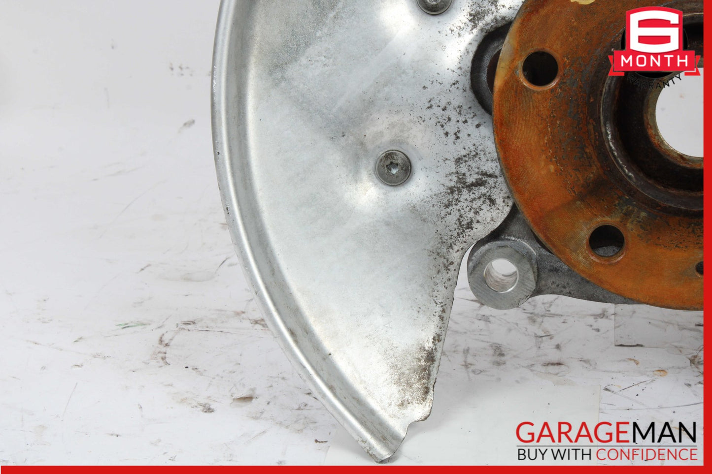 2009-2018 Audi A6 Rear Left Side Spindle Knuckle Wheel Hub 8K0505431AR OEM