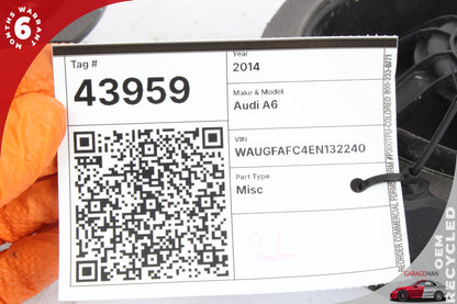 2012-2018 Audi A6 C7 Sedan Rear Left and Right Side Door Speaker 4G1035411 OEM