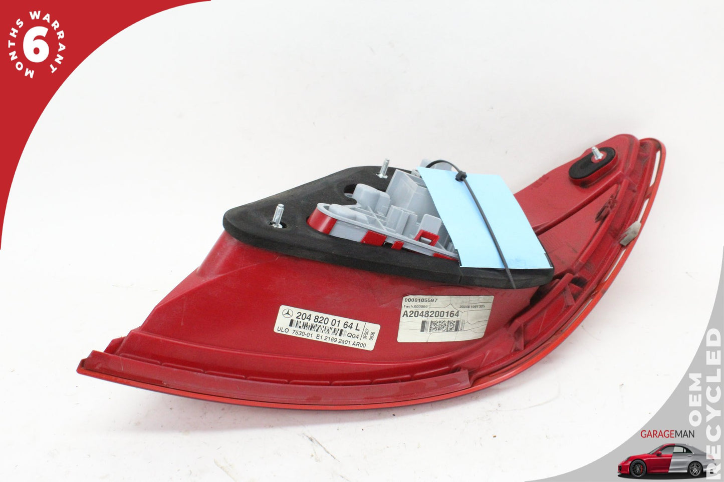 08-11 Mercedes-Benz C300 w204 Sedan Rear Left Side Tail Light Lamp 2048200164L