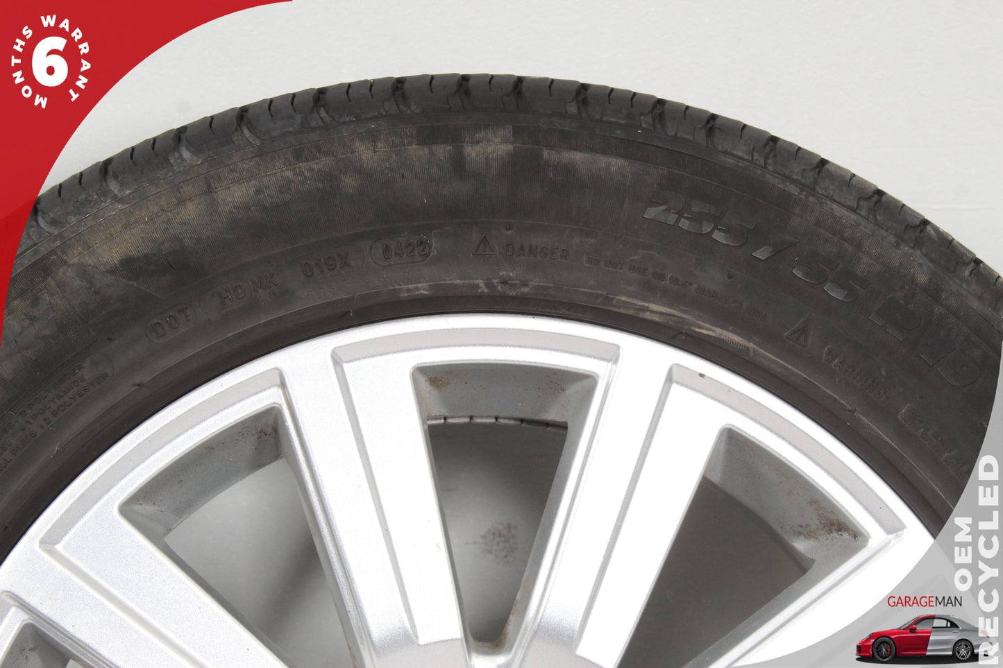 2010-2016 Land Rover LR4 Wheel Tire Rim 8Jx19EH2+53 CD242CDWU9GRA OEM