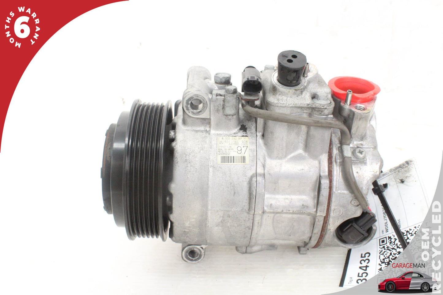 2012-2018 Mercedes-Benz CLS550 W218 AC A/C Air Conditioning Compressor OEM