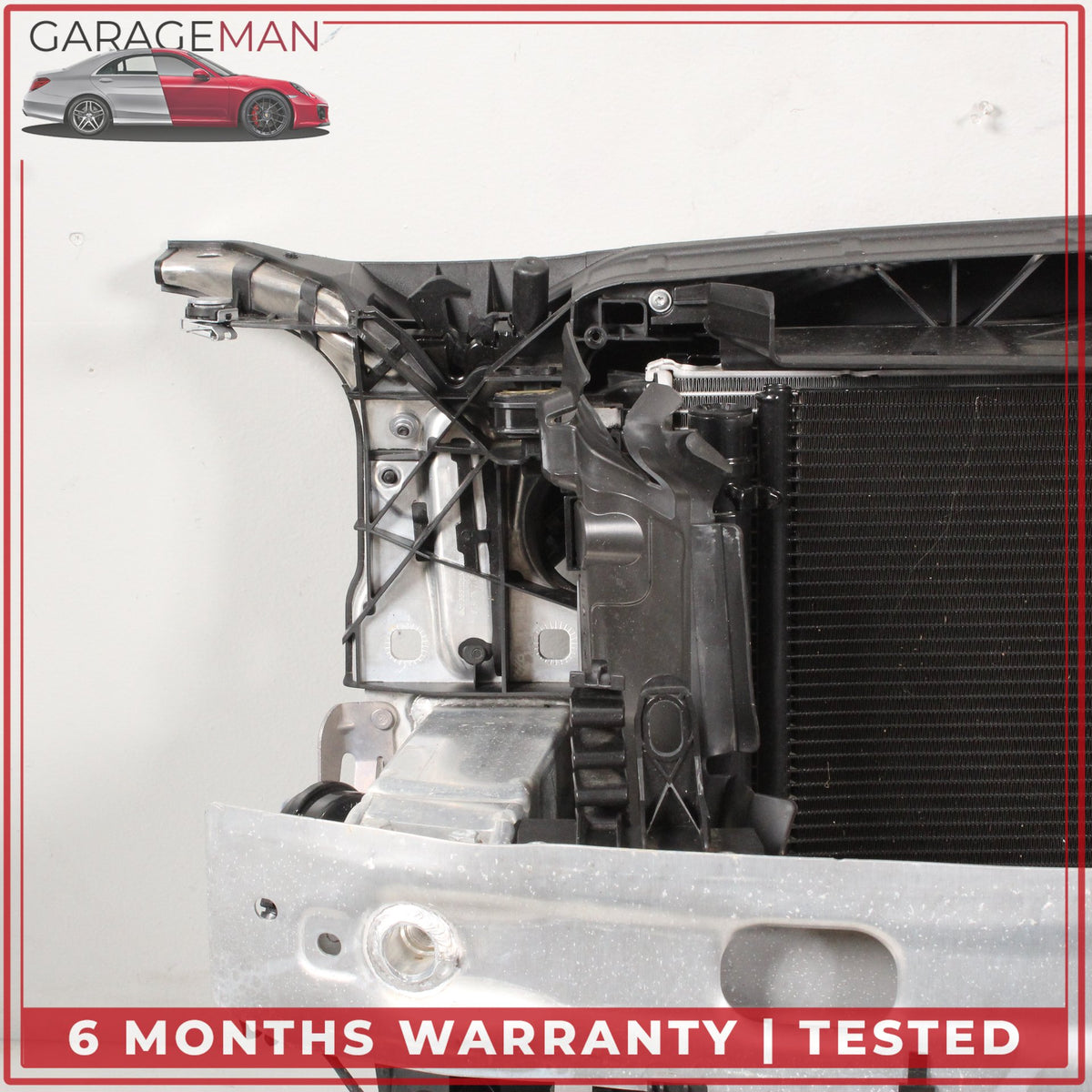 2017-2024 Audi A4 Front Cooling Radiator Core Support Fan Blade Assembly OEM