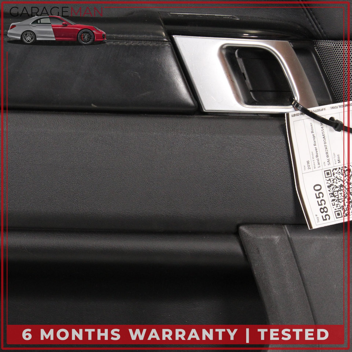2014-2017 LR Range Rover Sport L494 Front Left Side Interior Door Panel Trim OEM