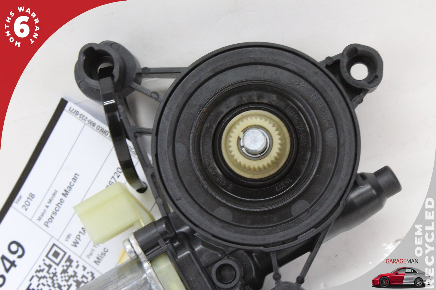 2015-2024 Porsche Macan 95B Front Left Window Regulator Motor 5Q0959801C OEM