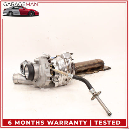 2011-2020 Mercedes C207 E550 S550 Left Side Turbocharger Manifold 2780901780 OEM