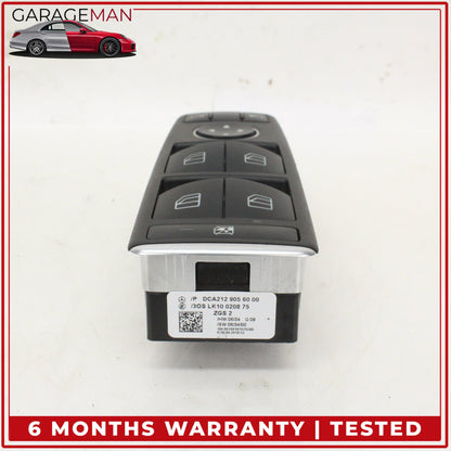 2008-2014 Mercedes W212 E350 Front Left Side Master Window Control Switch OEM