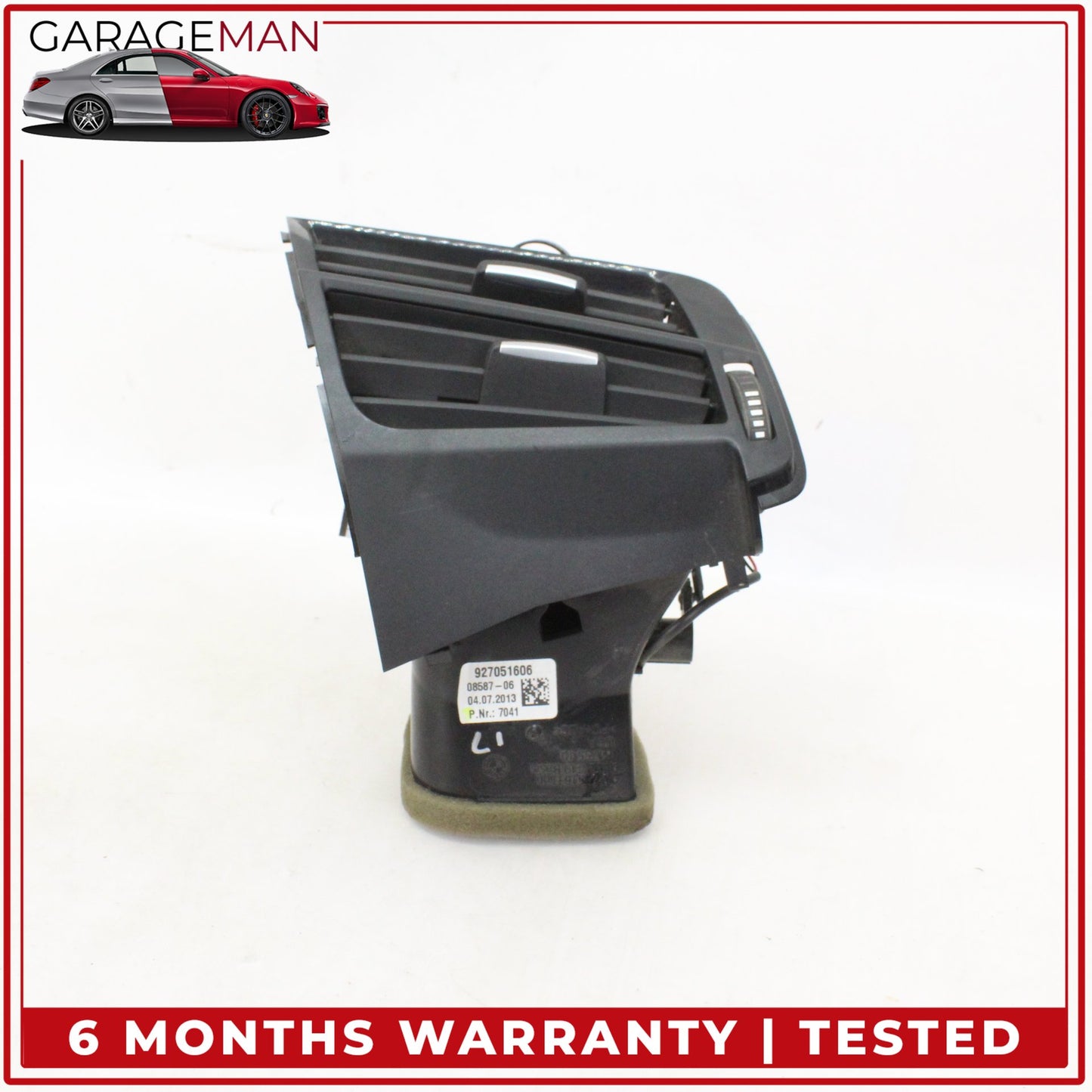 2014-2019 BMW X5 X6 F15 Front Left Side Dashboard AC A/C Air Vent 9252649 OEM