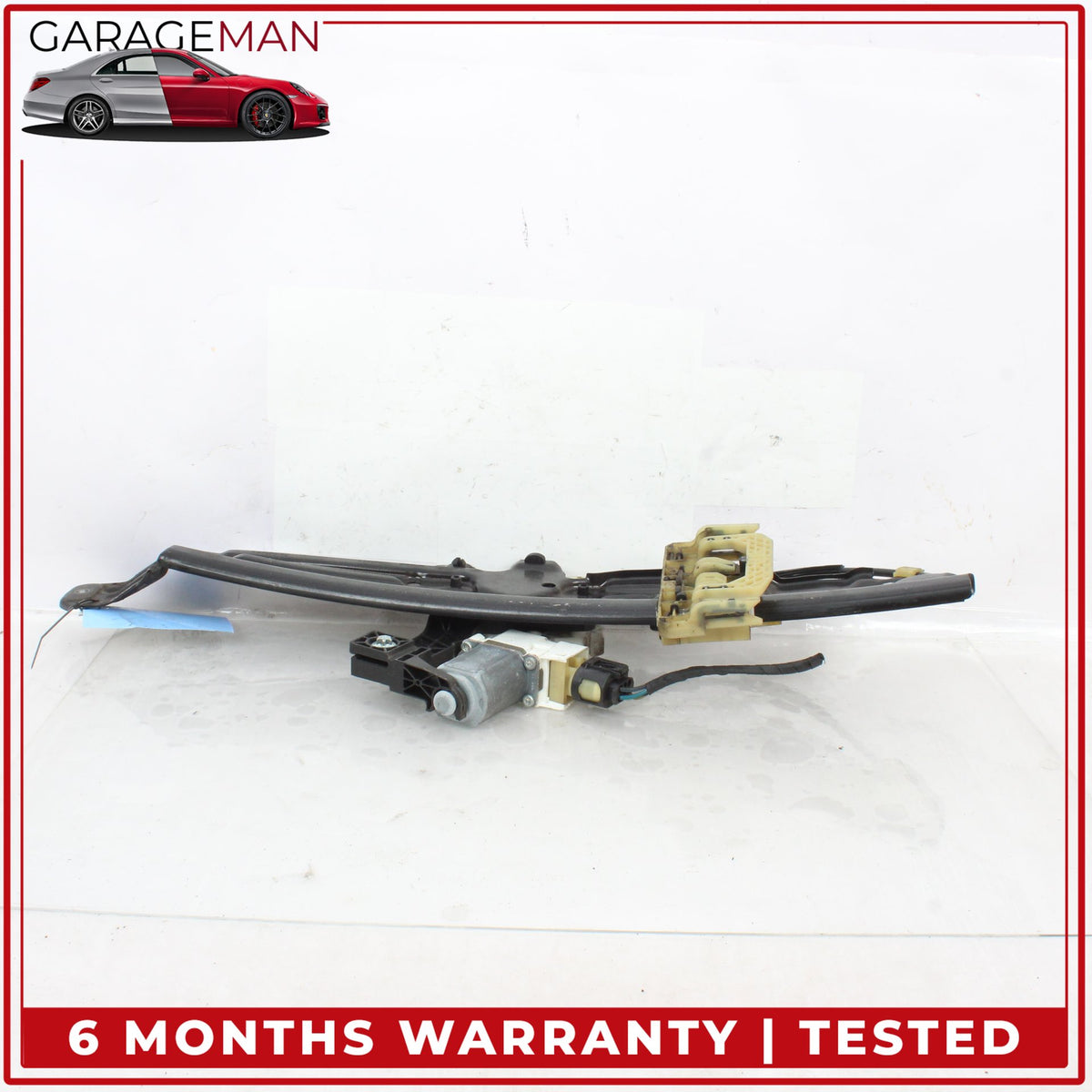 2009-2015 BMW 740i F01 Rear Right Side Window Regulator w/ Motor 7046032 OEM