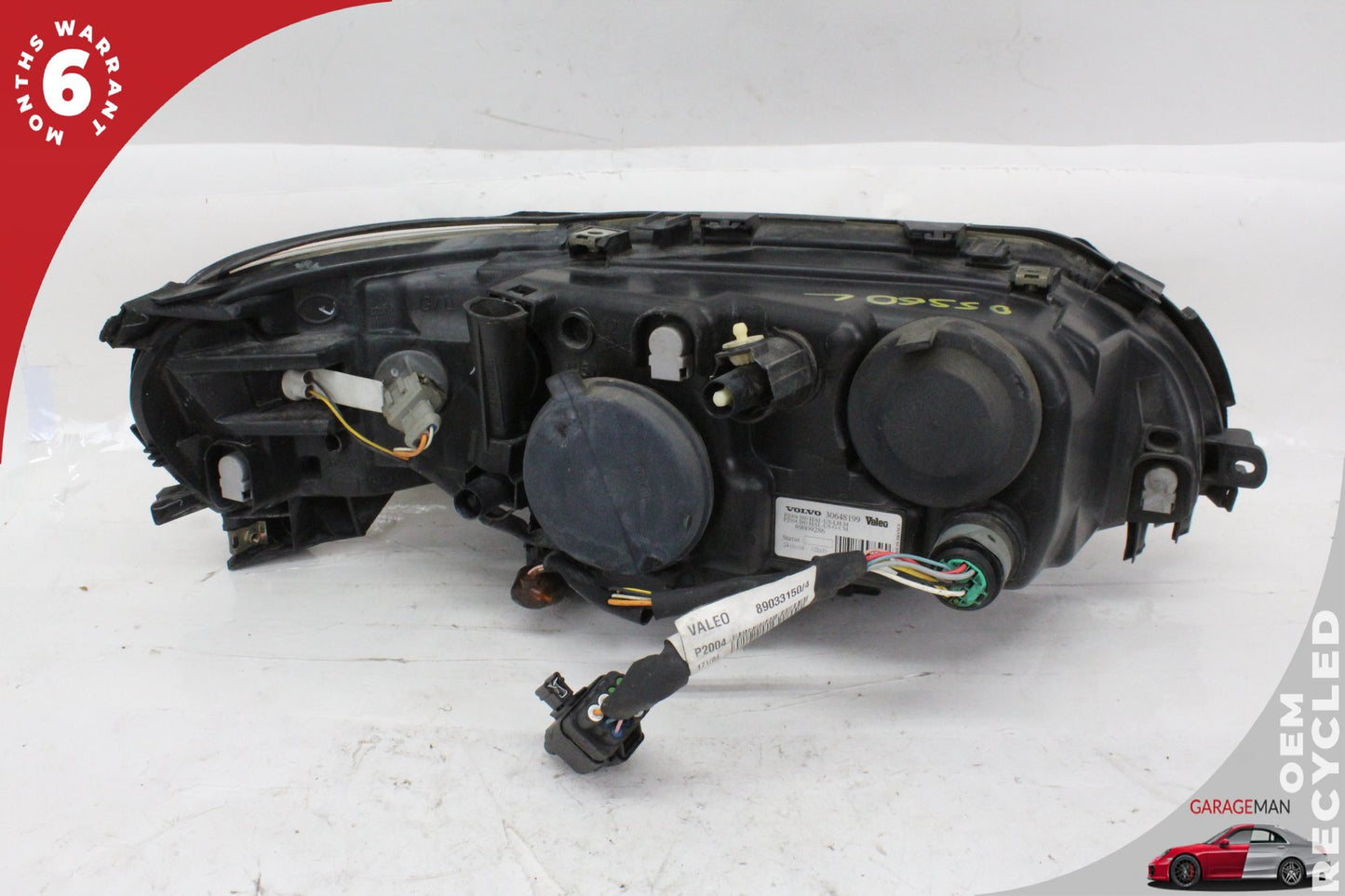 2005-2009 Volvo S60 Front Left Driver Side Halogen Head Light Lamp 30648199 OEM