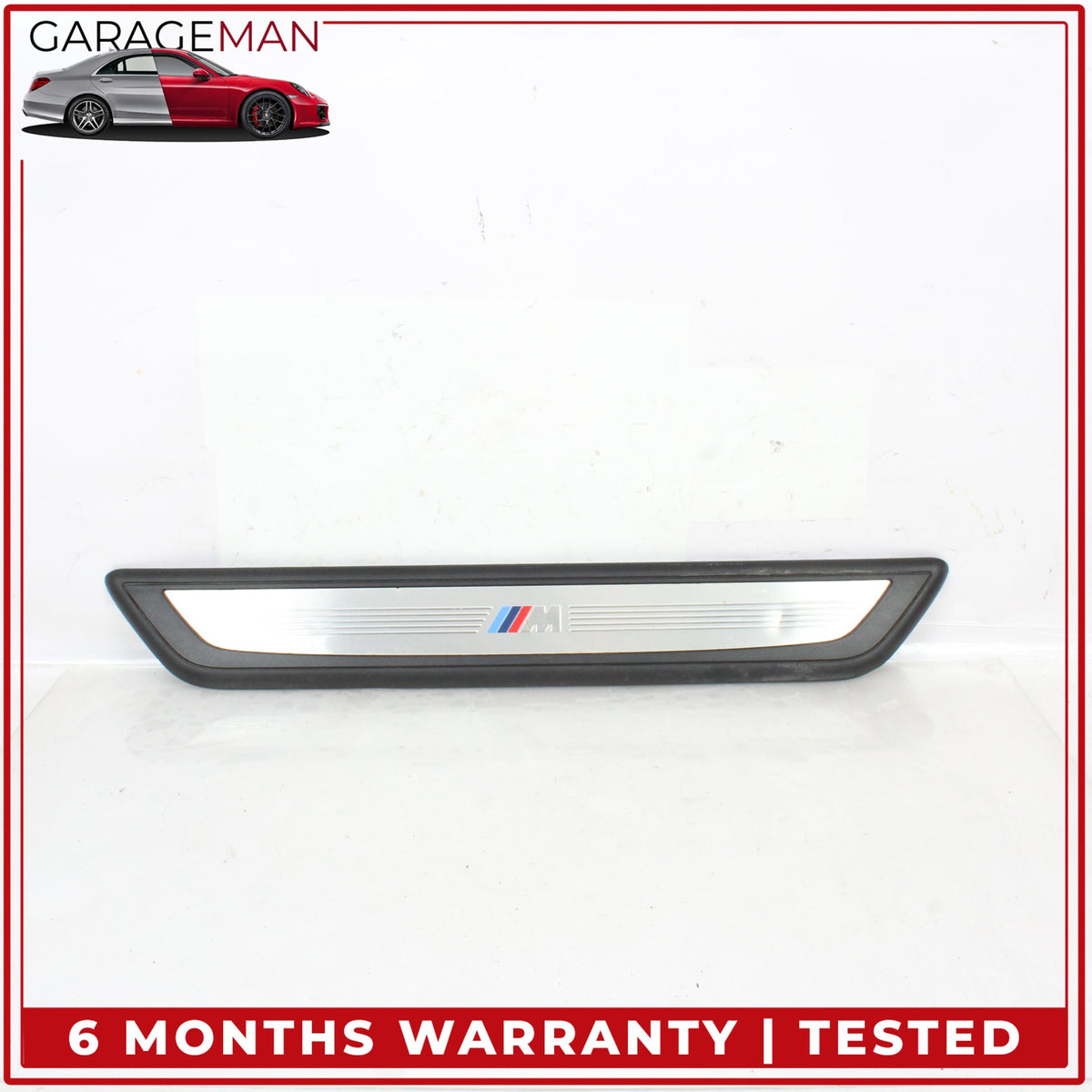 2009-2015 BMW 740i M-Sport Front and Rear Door Lower Step Sill Panel Set OEM