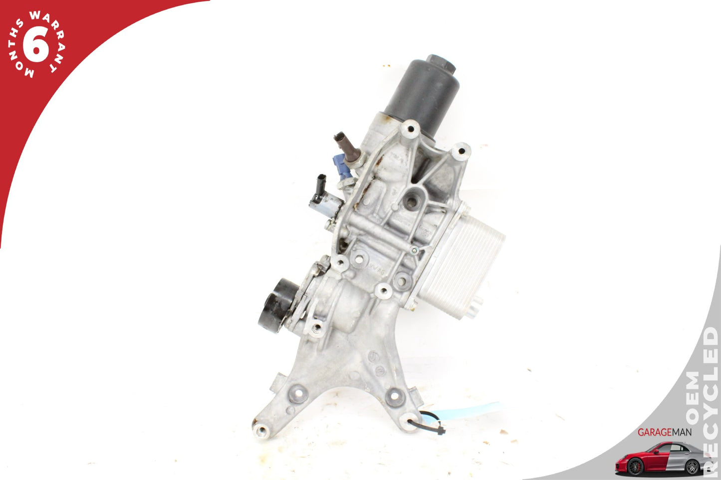 2015-2020 Audi A3 8V Sedan Oil Filter Housing w/ Oil Cooler Bracket 06L903143D