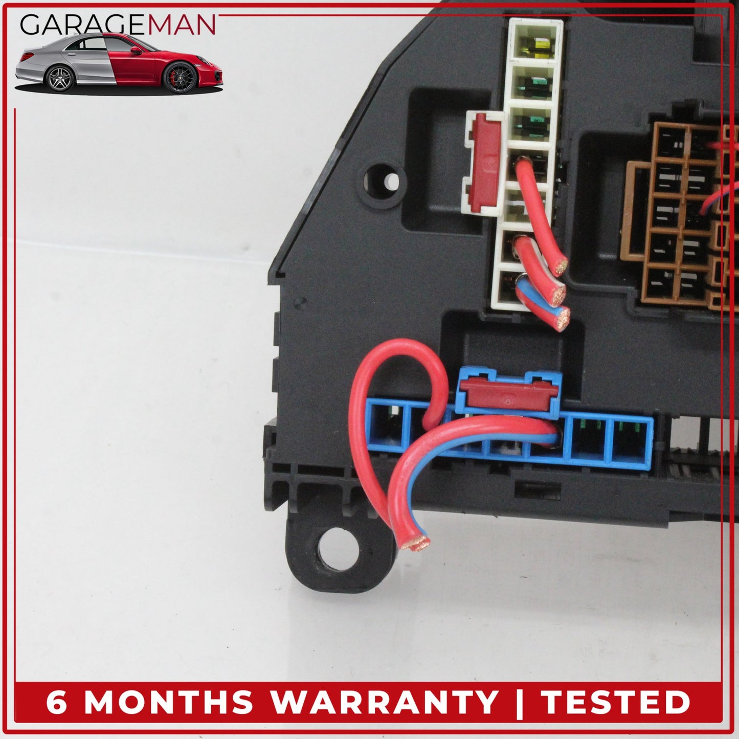 2011-2016 BMW 550i GT Rear Trunk Power Distribution Relay Junction Fuse Box OEM