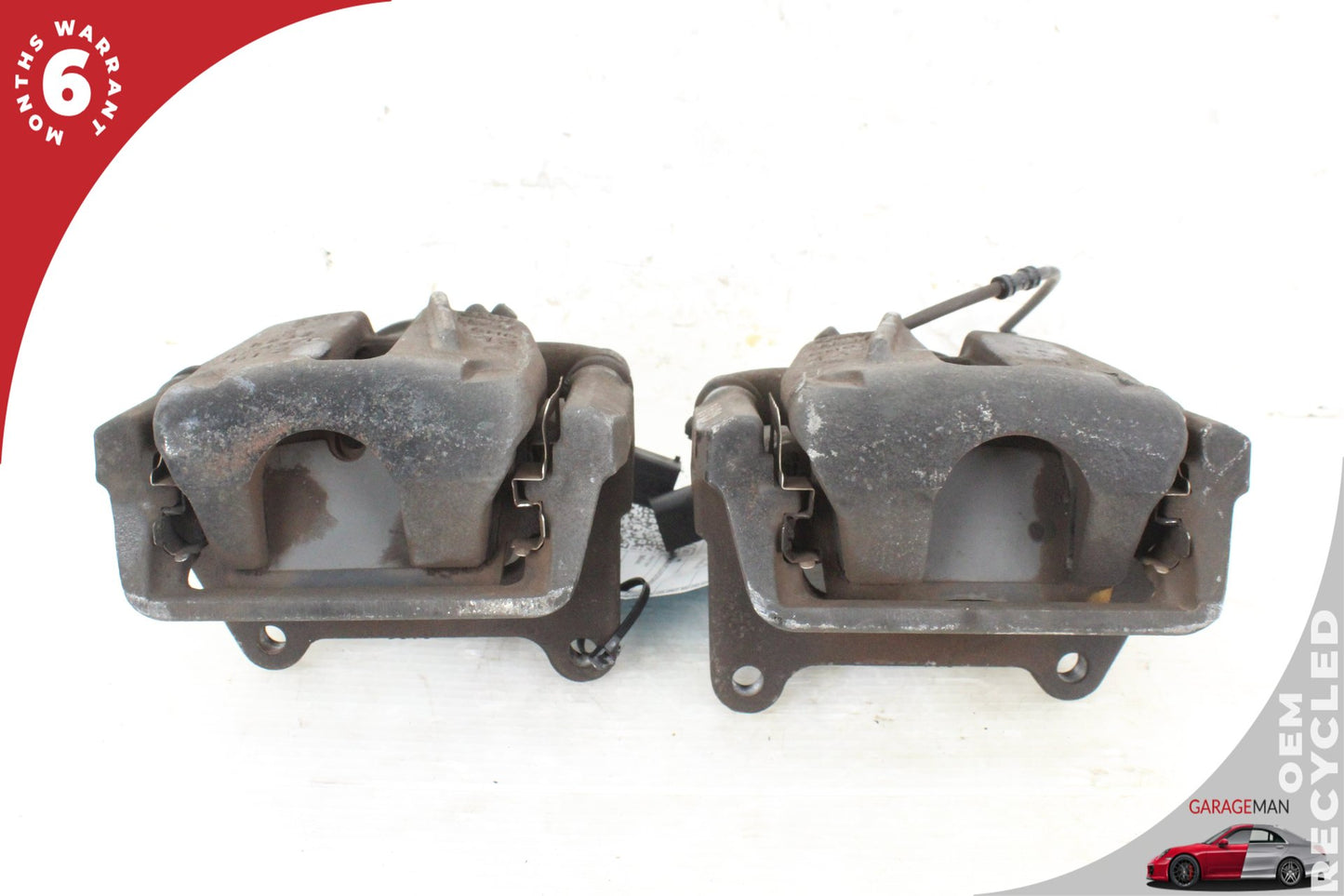 2011-2018 Audi A8 S8 Rear Left and Right Side Brake Caliper Set 4H0615403A OEM
