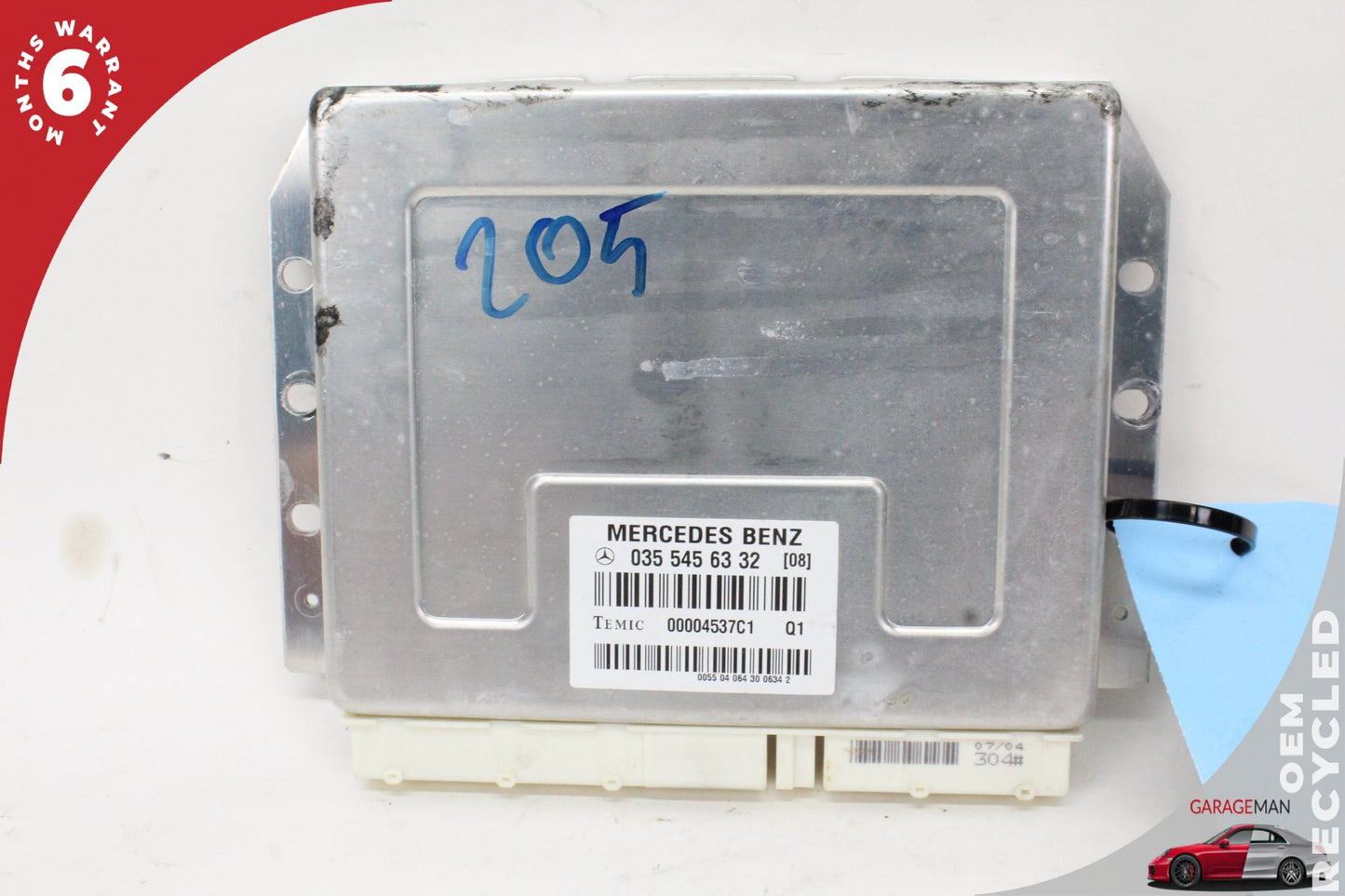 2003-2008 Mercedes W211 E500 Airmatic Air Suspension Control Module 0355456332