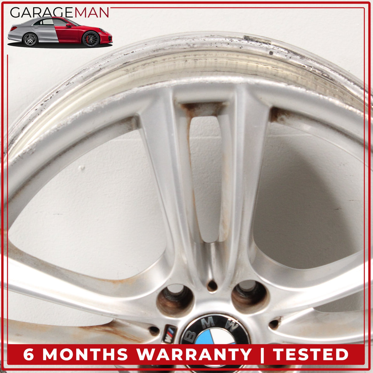 2009-2017 BMW 550i 535i 740i 750i Front Wheel Rim 8.5JX20EH2 IS25 7841823 OEM