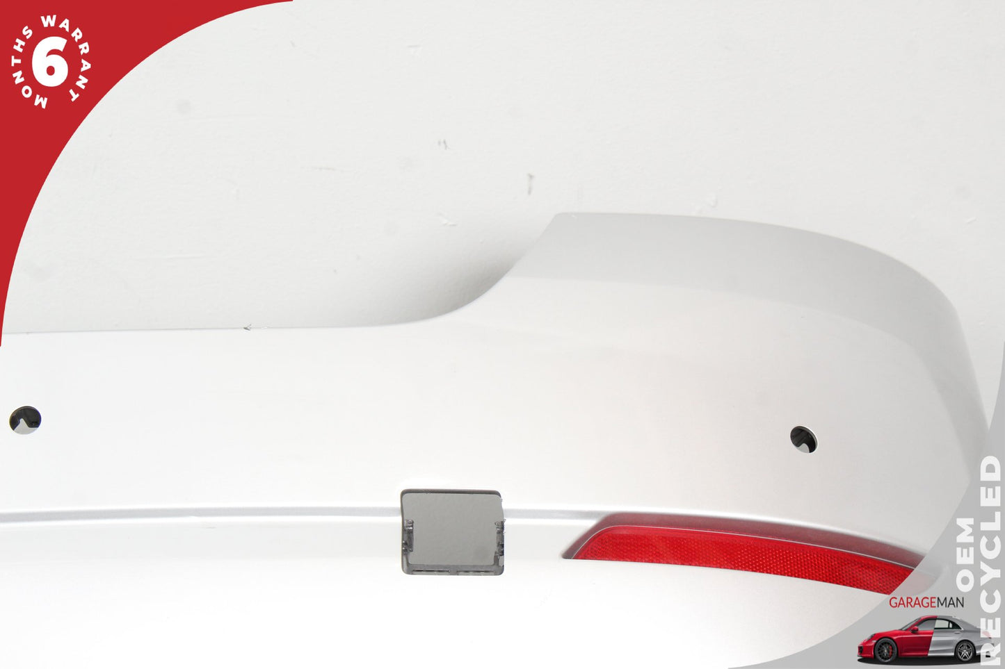 2011-2013 BMW 550i F10 Sedan Rear Bumper Cover 7238520 Titansilber Metallic