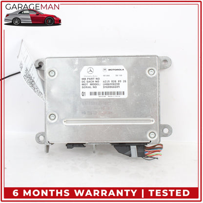 2006-2012 Mercedes R230 SL500 Communication Control Module Unit 2198200926 OEM