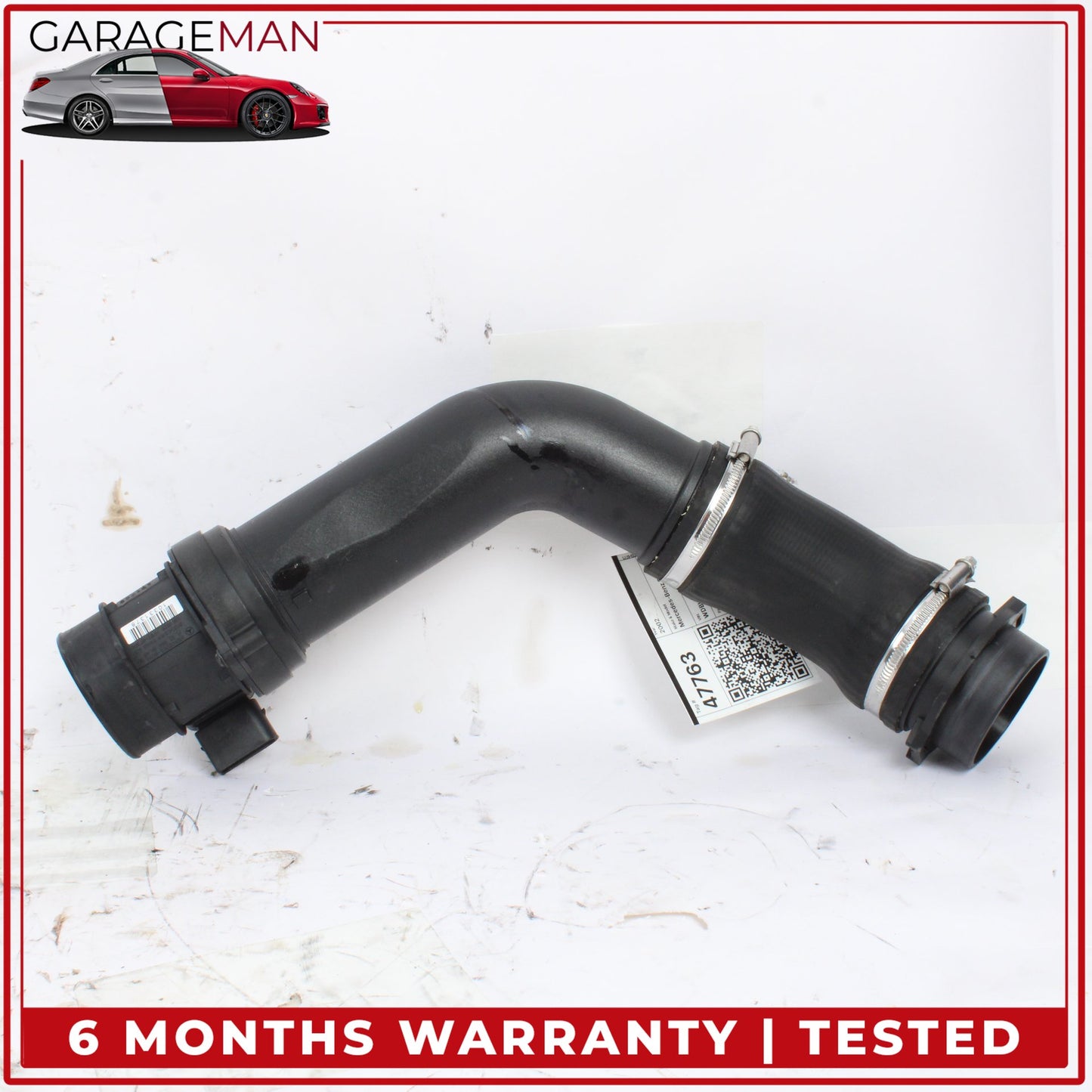 1997-2004 Mercedes R170 SLK230 Air Intake Hose Duct w/ MAF Sensor 1111410904 OEM