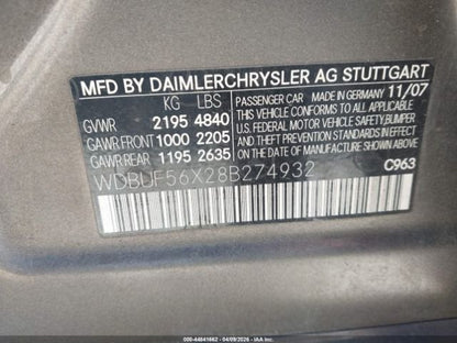 Parting Out- 2008 Mercedes-Benz E350 W211- 108