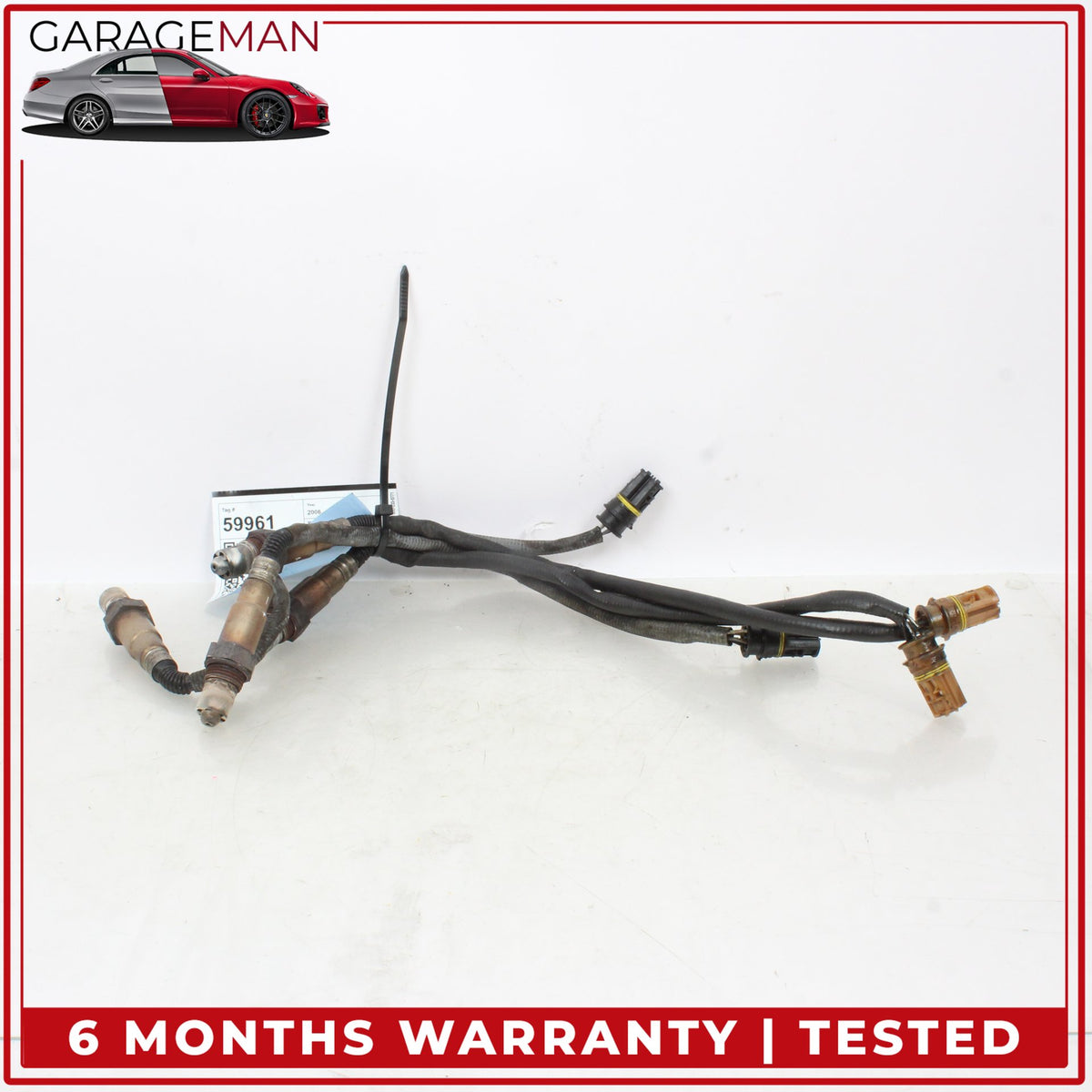 2003-2008 Mercedes R230 SL500 Oxygen O2 Lambda Sensor Set of 4 0015407617 OEM
