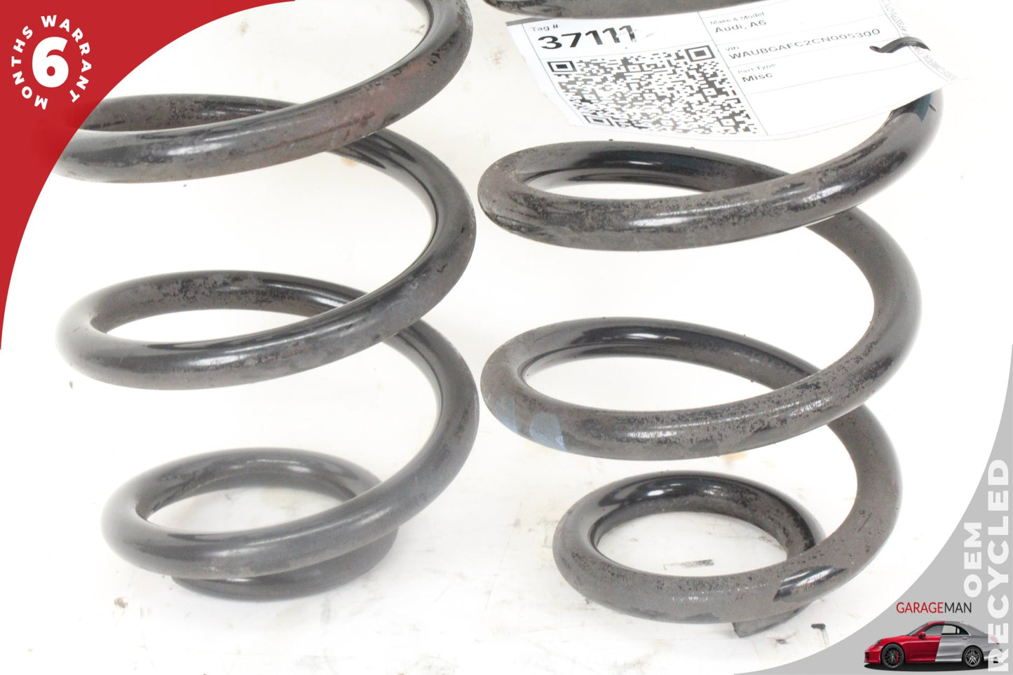 2012-2018 Audi A6 A7 Quattro Rear Left & Right Side Coil Spring 8K0511115 OEM