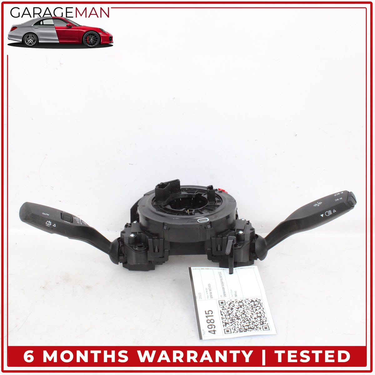 2019-2025 BMW M340i G20 Steering Column Combination Switch 61315A596D1 OEM