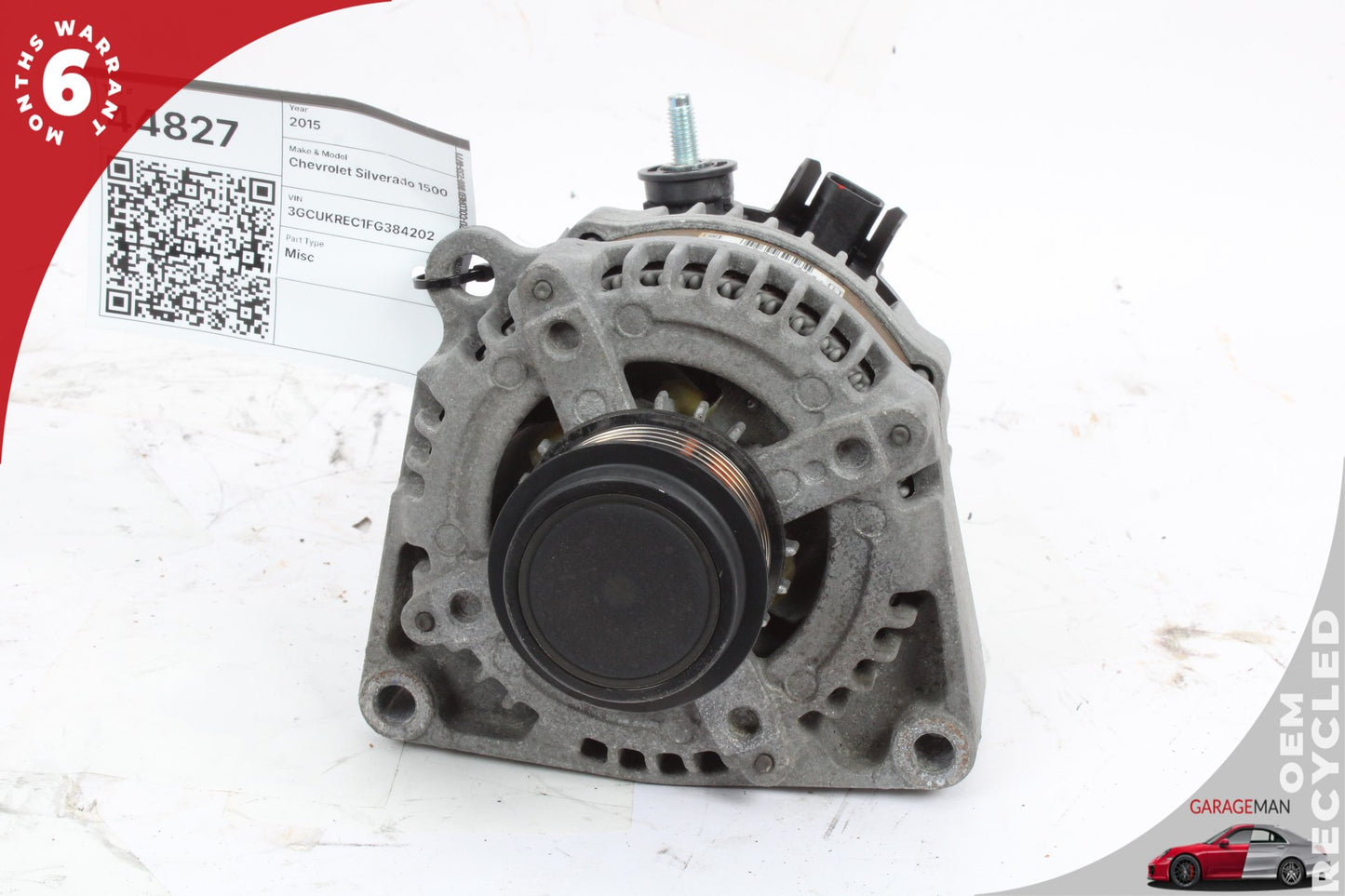 2014-2019 Chevrolet Silverado 1500 Alternator Generator 12V Denso 23487089 OEM