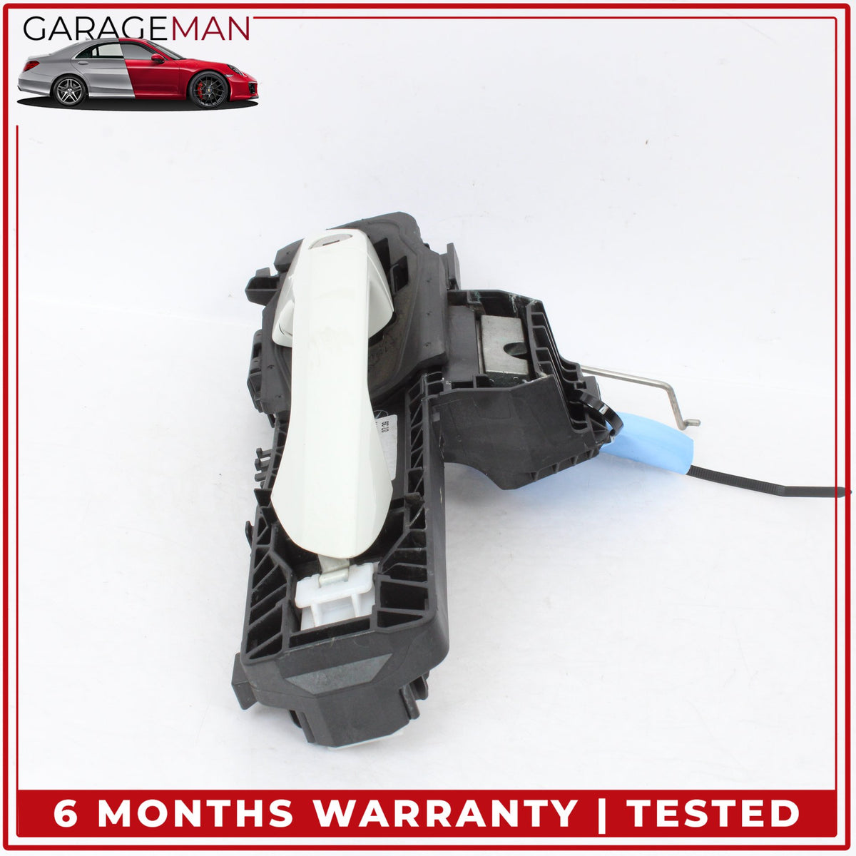 2015-2020 Mercedes X156 GLA250 Front Left Side Exterior Door Handle White OEM