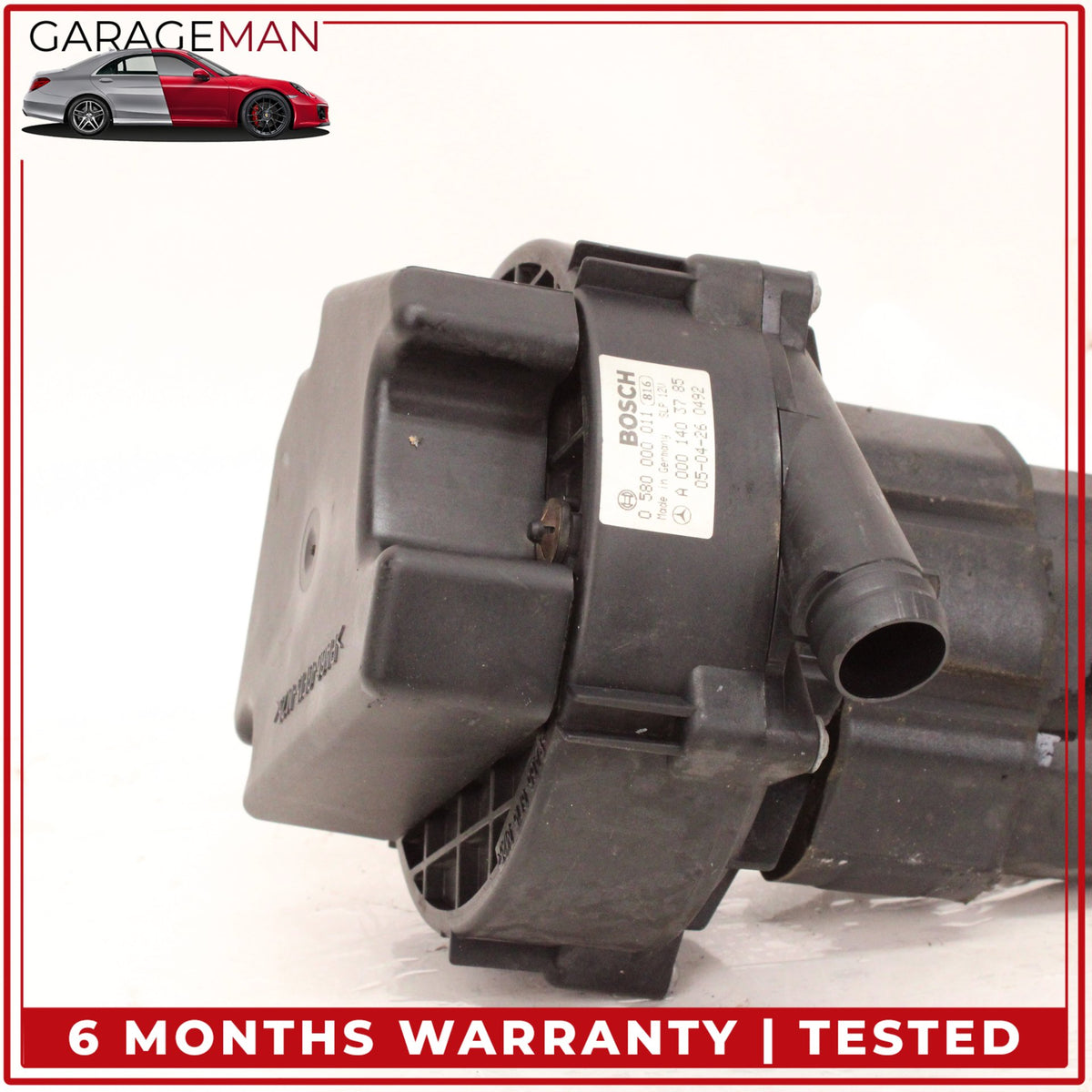 1998-2008 Mercedes R230 SL500 E500 Secondary Air Smog Pump Bosch 0001403785 OEM