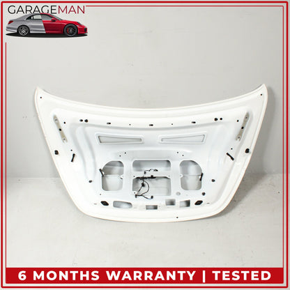 2017-2020 Mercedes W213 E300 Rear Trunk Lid Panel Assembly Polar White OEM