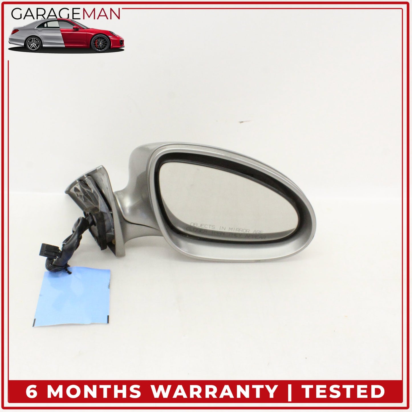 2006-2008 Mercedes W219 CLS500 Front Right Side Door Rear View Mirror Silver OEM