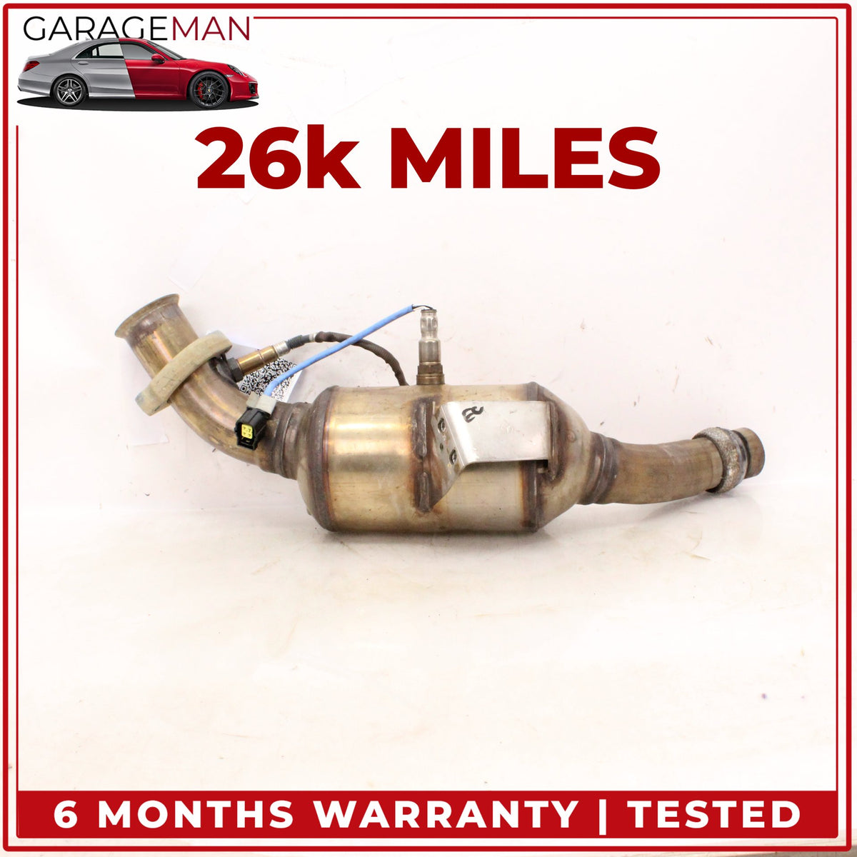 2014-2017 Mercedes C207 E400 Coupe RWD Exhaust Downpipe 2124909636 OEM