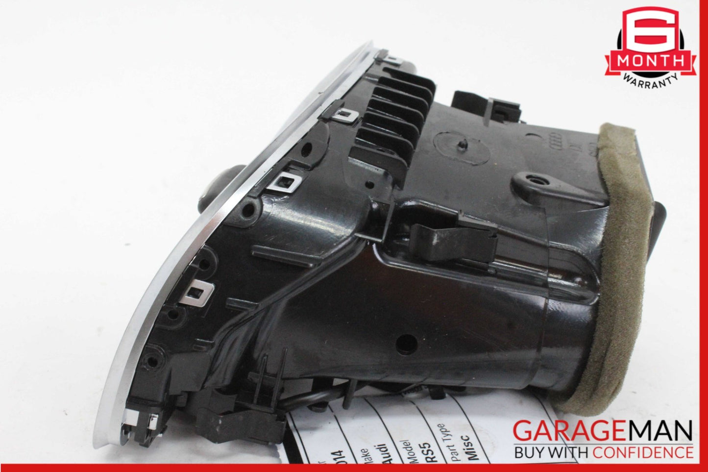 2013-2017 Audi RS5 8T Convertible Right Dash Air Vent 8T1820902G Genuine